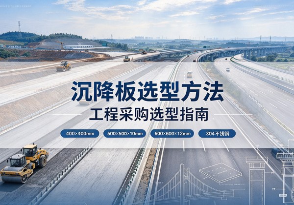 岭东沉降板选择方法