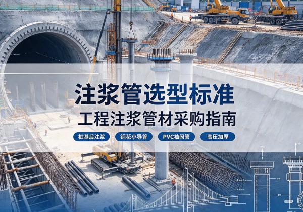 岭东注浆管选型标准